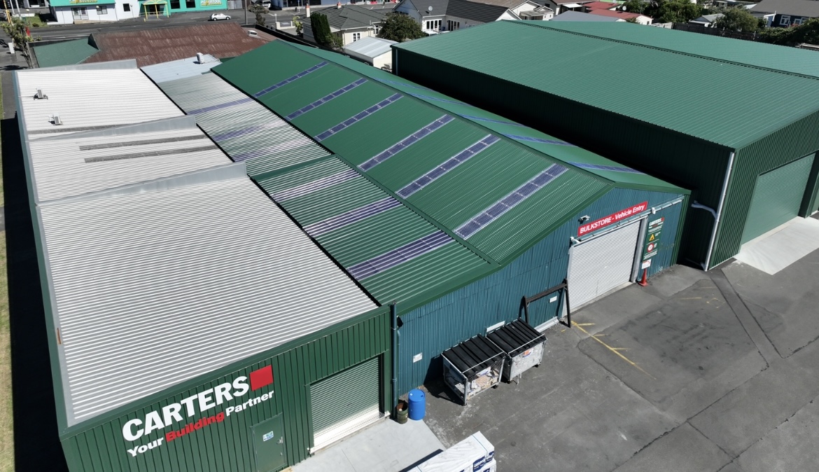 Commercial roofing project