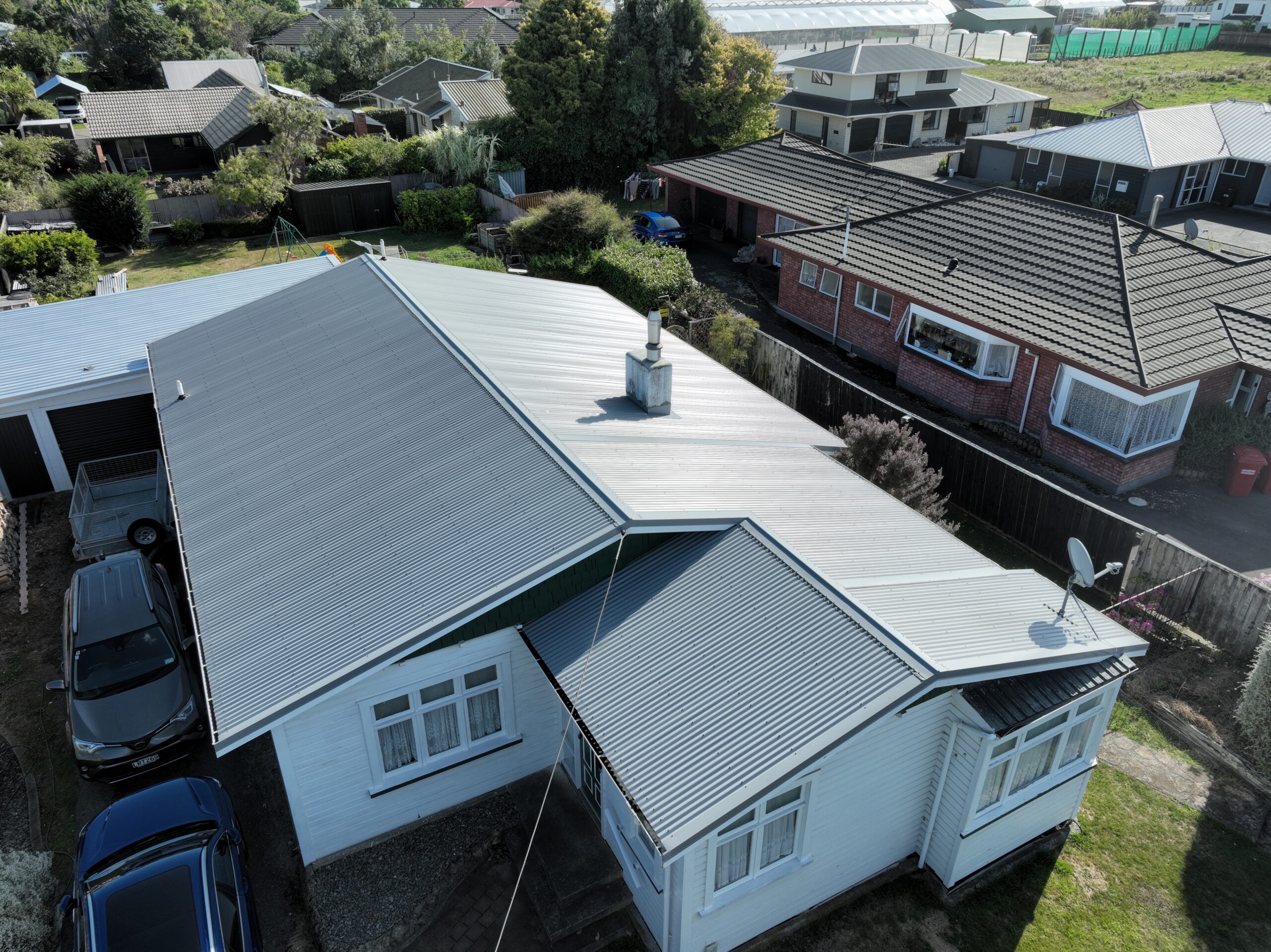 Sandstone Grey COLORSTEEL roofing colour